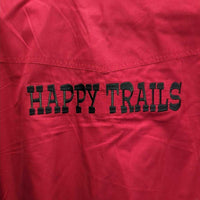 LS Western Shirt "Calgary Stampede", Snaps *xc, mnr hairy & seam puckers
