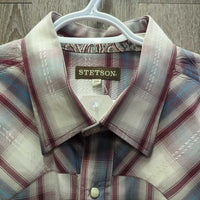 MENS LS Western Shirt, snaps *xc/like new
