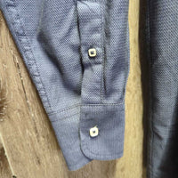 MENS LS Western Shirt *vgc, clean, mnr crinkles & seam puckers
