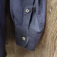 MENS LS Western Shirt *vgc, clean, mnr crinkles & seam puckers
