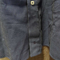 MENS LS Western Shirt *vgc, clean, mnr crinkles & seam puckers
