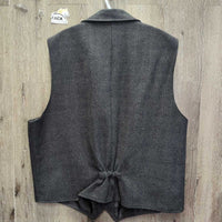 Wool Button Down Vest *xc, clean
