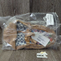 Pr Beaded Lined Deerskin Moccasins *like new
