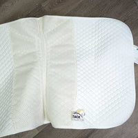 Non Slip Top, Quilt Dressage Saddle Pad, bag *new, mnr stains
