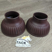 Narrow Pastern Soft Ribbed Bell Boots, Pull on, Bag *new
