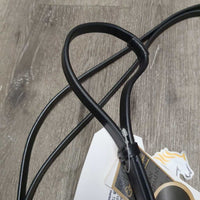 Curb Reins, loop end, tags, keeper *new
