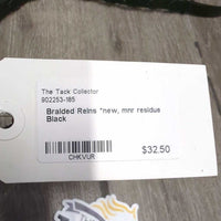 Braided Reins *new, mnr residue
