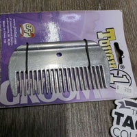Metal Mane Comb, board *new
