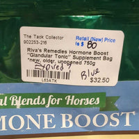 Hormone Boost "Glandular Tonic" Supplement Bag *new, older, unopened
