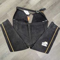 Suede Full Chaps *xc, clean, rubs?fading
