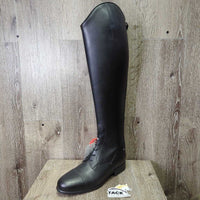 REPURPOSE LEATHER *1 ONLY LEFT Field Boot, Zip, Cardboard Form *new, inside marker, older
