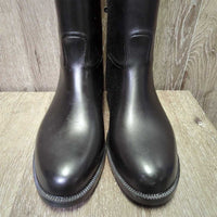 Lined Tall Rubber Riding Boots *new
