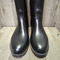 Lined Tall Rubber Riding Boots *new
