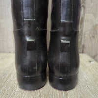 Lined Tall Rubber Riding Boots *new
