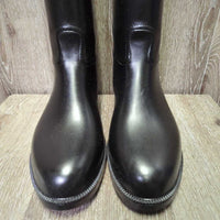 Lined Tall Rubber Riding Boots *new
