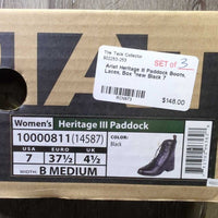 Paddock Boots, Laces, Box *new
