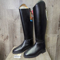 Dress Boots, Zips, Box, 1 Black Ariat Bag, 1 Cardboard Form *new, scratches
