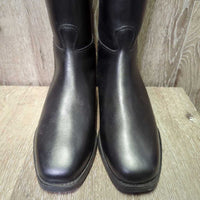 Dress Boots, Zips, Box, 1 Black Ariat Bag, 1 Cardboard Form *new, scratches
