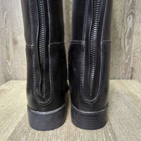 Dress Boots, Zips, Box, 1 Black Ariat Bag, 1 Cardboard Form *new, scratches
