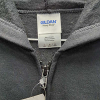 Zip Up Hoodie, embroidery *xc, clean
