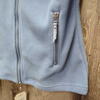 Velcro Cowl Neck Zip Up Sweater, tags *new, mnr pills
