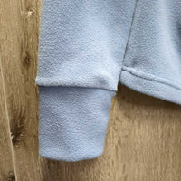 High Neck, Velcro Collar Fleece Jacket, Zipper, tag *new
