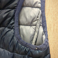Quilt Puffer Vest, zipper *gc, pilly edges, clumpy
