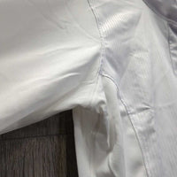 JUNIORS LS Show Shirt, Snap Collar *xc, older?, seam puckers

