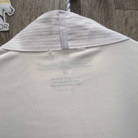 JUNIORS LS Show Shirt, Snap Collar *xc, older?, seam puckers
