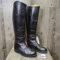 Thick Field Boots, Pull on *gc/vgc, rubs, clean, creases, inner stains, creases, replaced laces, older, scratches
