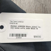 JUNIORS Show Jacket *xc, mnr loose cuffs, older
