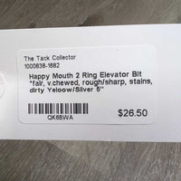 2 Ring Elevator Bit *fair, v.chewed, rough/sharp, stains, dirty
