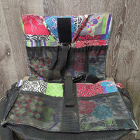 Hanging Grooming Bag - Tote, Hanging & Shoulder Straps *vgc, clean, mnr hay & grass
