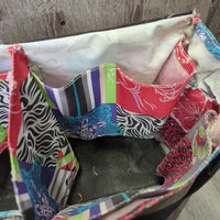 Hanging Grooming Bag - Tote, Hanging & Shoulder Straps *vgc, clean, mnr hay & grass
