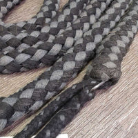 Cotton Rope Lungeing Aid, snaps *gc, mnr rubs, frays, stretched, hair, dirt & snags/frays
