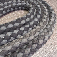 Cotton Rope Lungeing Aid, snaps *gc, mnr rubs, frays, stretched, hair, dirt & snags/frays
