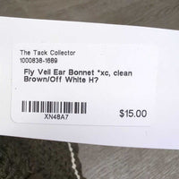 Fly Veil Ear Bonnet *xc, clean
