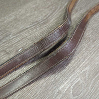 Narrow Nylon Lined Stirrup Leathers *gc/fair, v.rubbed, faded, zholes, scrapes, pulled nylon edges
