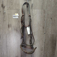 Rsd/FS Padded Bridle *vgc, clean, scraped edges, rubs
