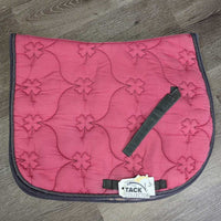 Quilt Jumper Pad, piping *gc, clean, v. pilly, faded, holey edges, mnr hair, puckers, curled edges, stains
