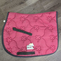 Quilt Jumper Pad, piping *gc, clean, v. pilly, faded, holey edges, mnr hair, puckers, curled edges, stains
