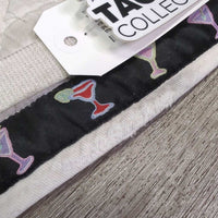 Quilt Jumper Pad, ribbon *fair, clean, dingy, stains, puckers, pilly, mnr hair, holey edges, threads, curled edges, rubs
