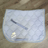 Quilt Jumper Pad, piping *gc, clean, pilly, stains, hair, mnr puckers, rubs, faded, dingy
