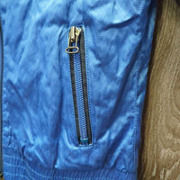 JUNIORSLight Jacket, Mesh Lining, Zipper, Hood *vgc/gc, clean, mnr threads, crinkles, seam puckers

