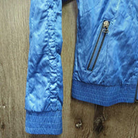 JUNIORSLight Jacket, Mesh Lining, Zipper, Hood *vgc/gc, clean, mnr threads, crinkles, seam puckers
