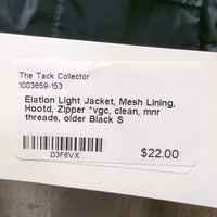 Light Jacket, Mesh Lining, Hootd, Zipper *vgc, clean, mnr threads, older
