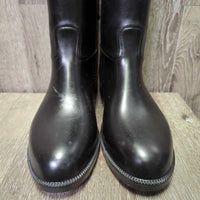 Lined Tall Rubber Riding Boots *new
