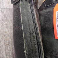Field Boots, Zips *gc, v.rubbed, clean, v.faded, residue, v.scuffed, stretched els, toe dents
