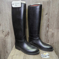 Lined Tall Rubber Riding Boots *new

