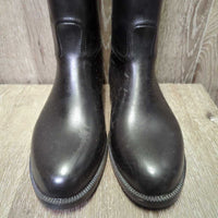 Lined Tall Rubber Riding Boots *new
